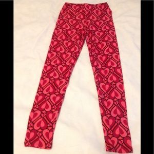 NEW LuLaRoe heart leggings
